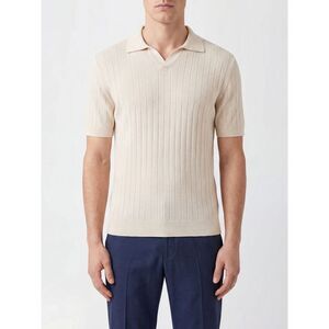 Fedeli Polo Shirt Men Ivory